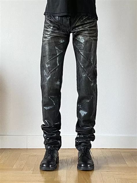 Dior wax jeans men